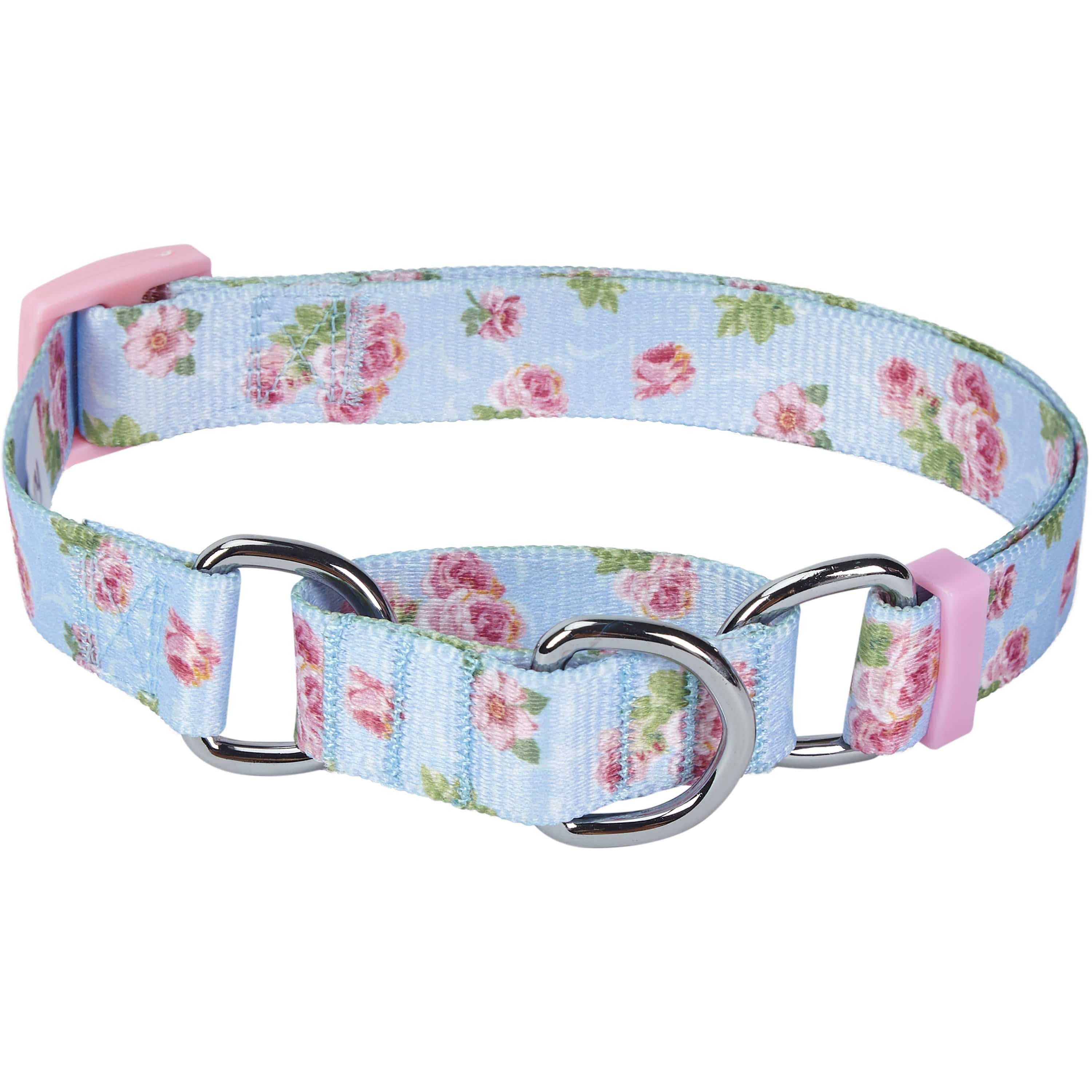 Blueberry Pet - Wholesale Pet Collar - Dog - Petal Paws Floral Martingale Safety Training Dog Collar9