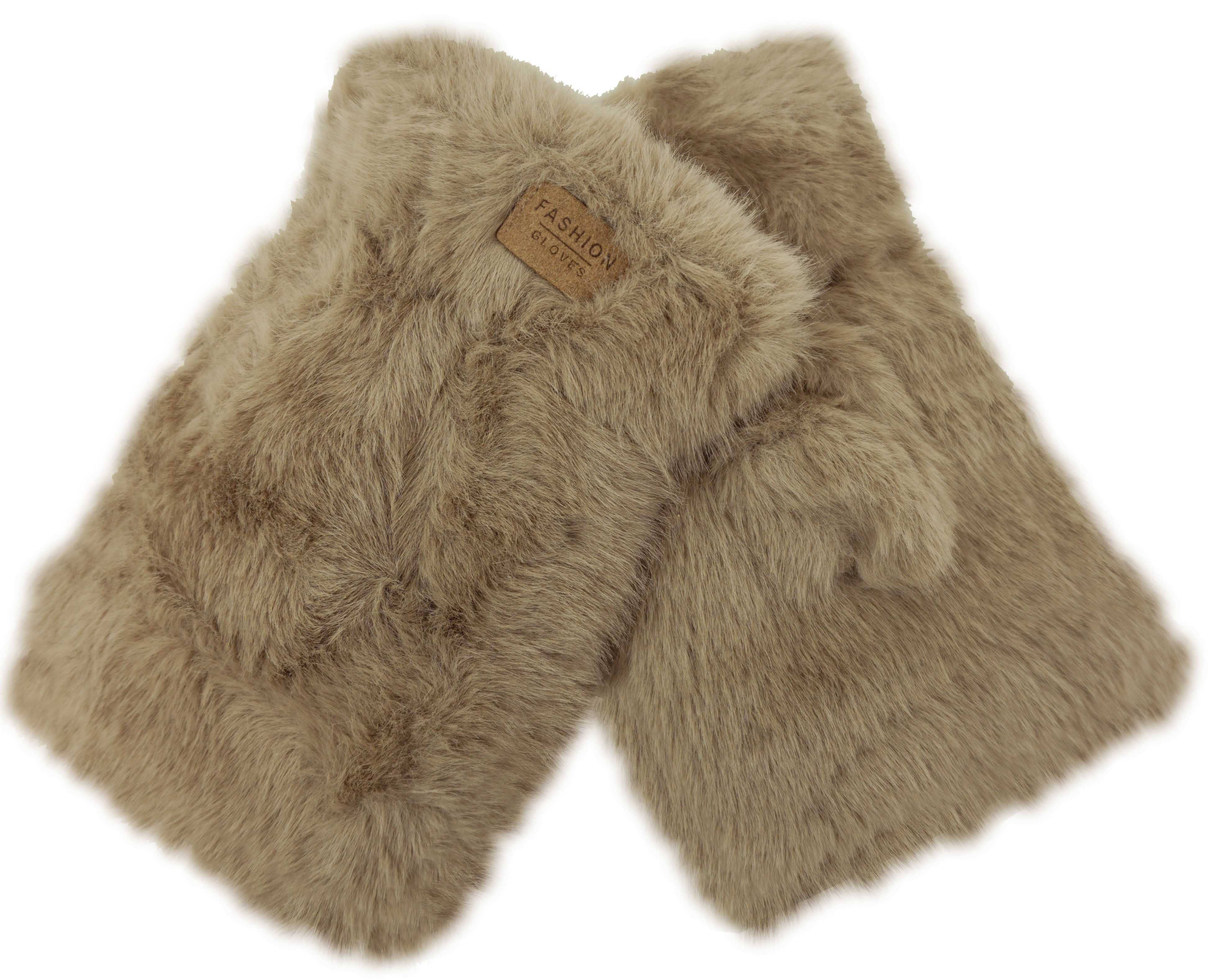 Anais - Wholesale Gloves - Women's - YN0370 Faux Fur Mittens1