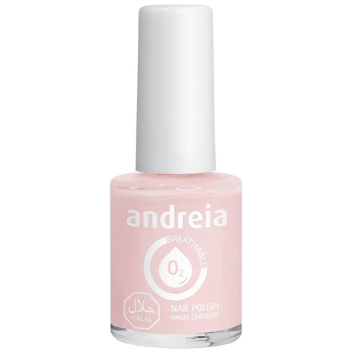 Andreia Halal Breathable Nail Polish - Water Steam Permeable - B19 Pastel Pink for wholesale by Andreia Professional