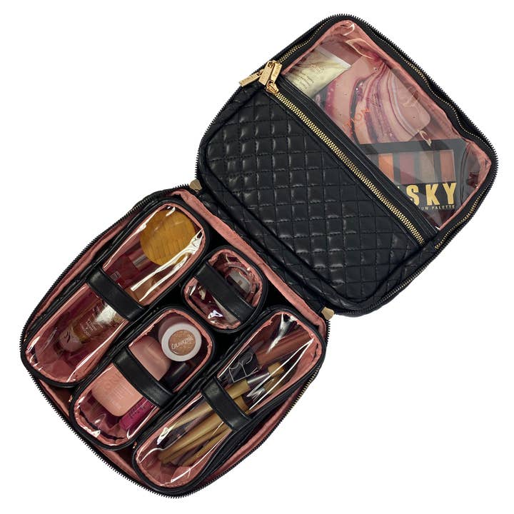 PurseN (new) - Wholesale Makeup/Cosmetic Bag - Mini Diva Makeup Case - Timeless Quilted5