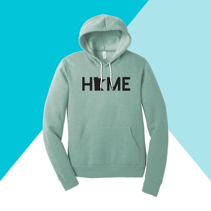 Hem Minnesota Unisex Huvtröja för wholesale av North Owl Apparel