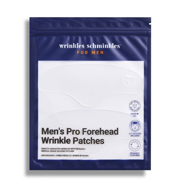 Men's Pro Forehead Wrinkle Patches for wholesale by Wrinkles Schminkles