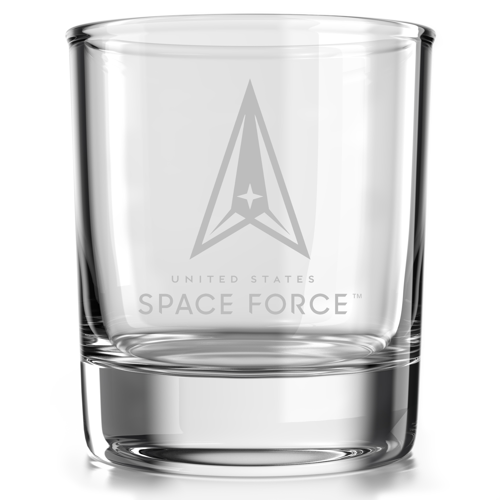 Old Southern Brass - Wholesale Cocktail/Liquor Glass - U.S. Space Force Engraved Whiskey Glass - Made in USA0