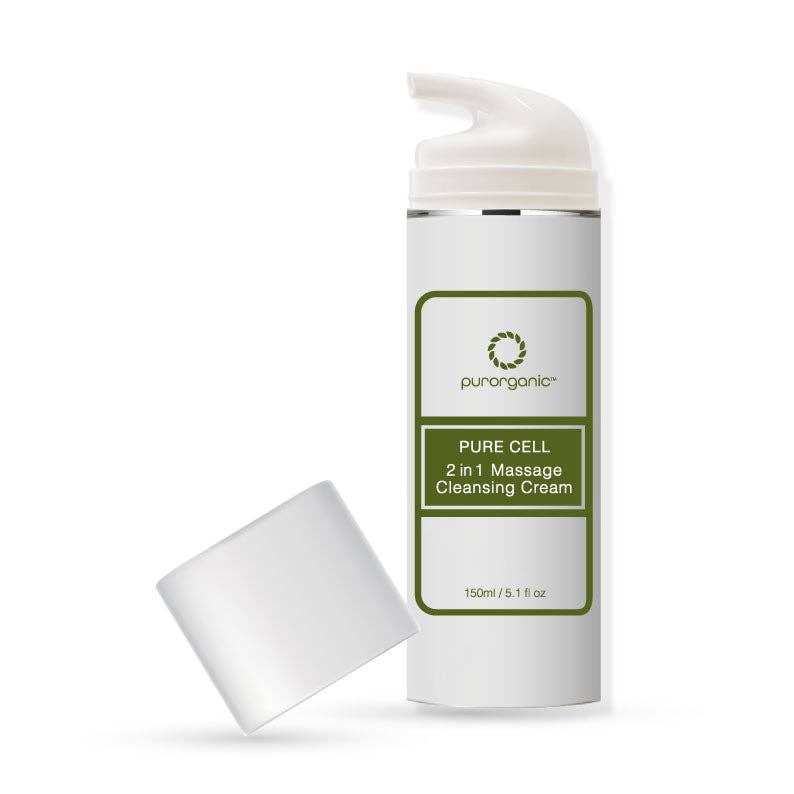 URBAN COLLINS - Vendita all'ingrosso Detergenti per il viso - Crema detergente per massaggi 2 in 1 PURORGANIC 5,1 fl oz (150 ml)0