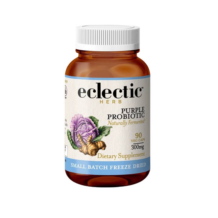 Purple Probiotic Capsules for wholesale by Eclectic Herb