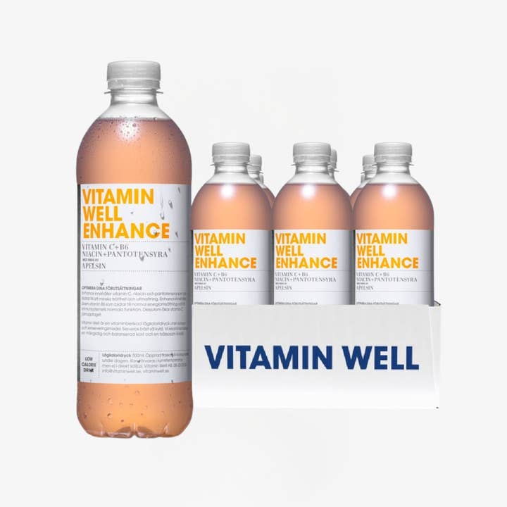 Vitamin Well Enhance 500 ml (12 - Pack) pour la vente par Nordic Refreshment