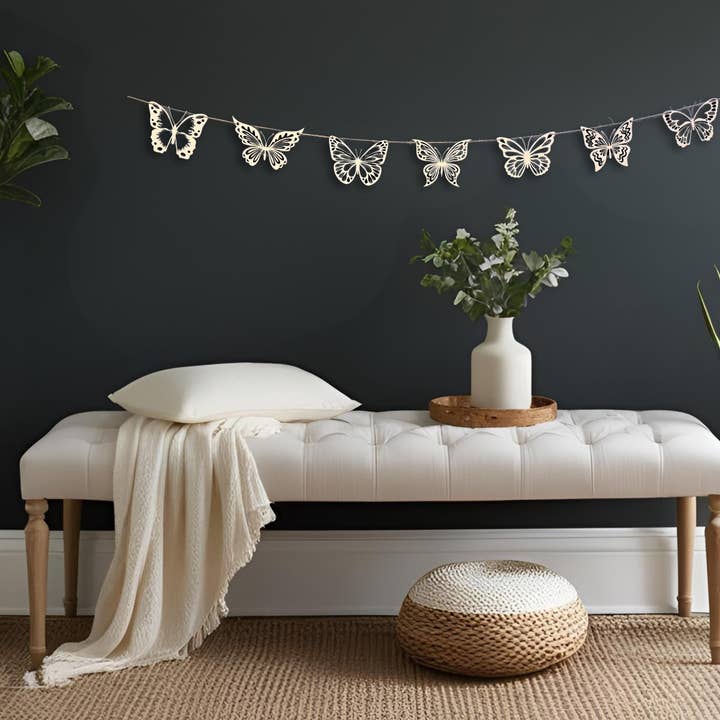 Der Schmetterlingsgirlande für den Großhandel von The Creative Garland Company