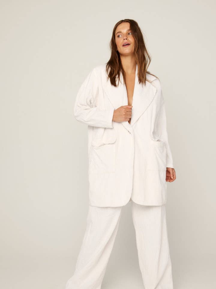 SUNDO BLAZER - BLANC pour la vente par Primness