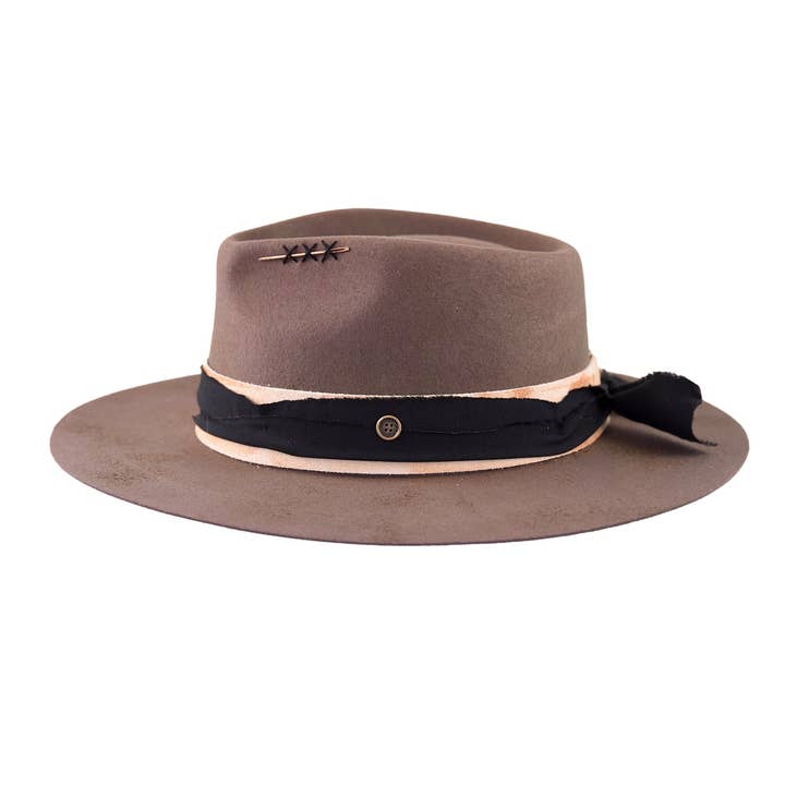 Fallen Broken Street - Wholesale Fedora - Unisex - The Zephyr - Vintage Tan3