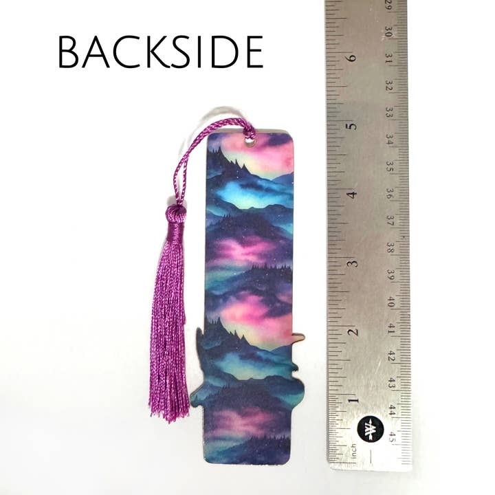 Art by Sharell - Wholesale Bookmark - Fantasy Dragon Bookmark | Wood & Acrylic Tassel Bookmark6