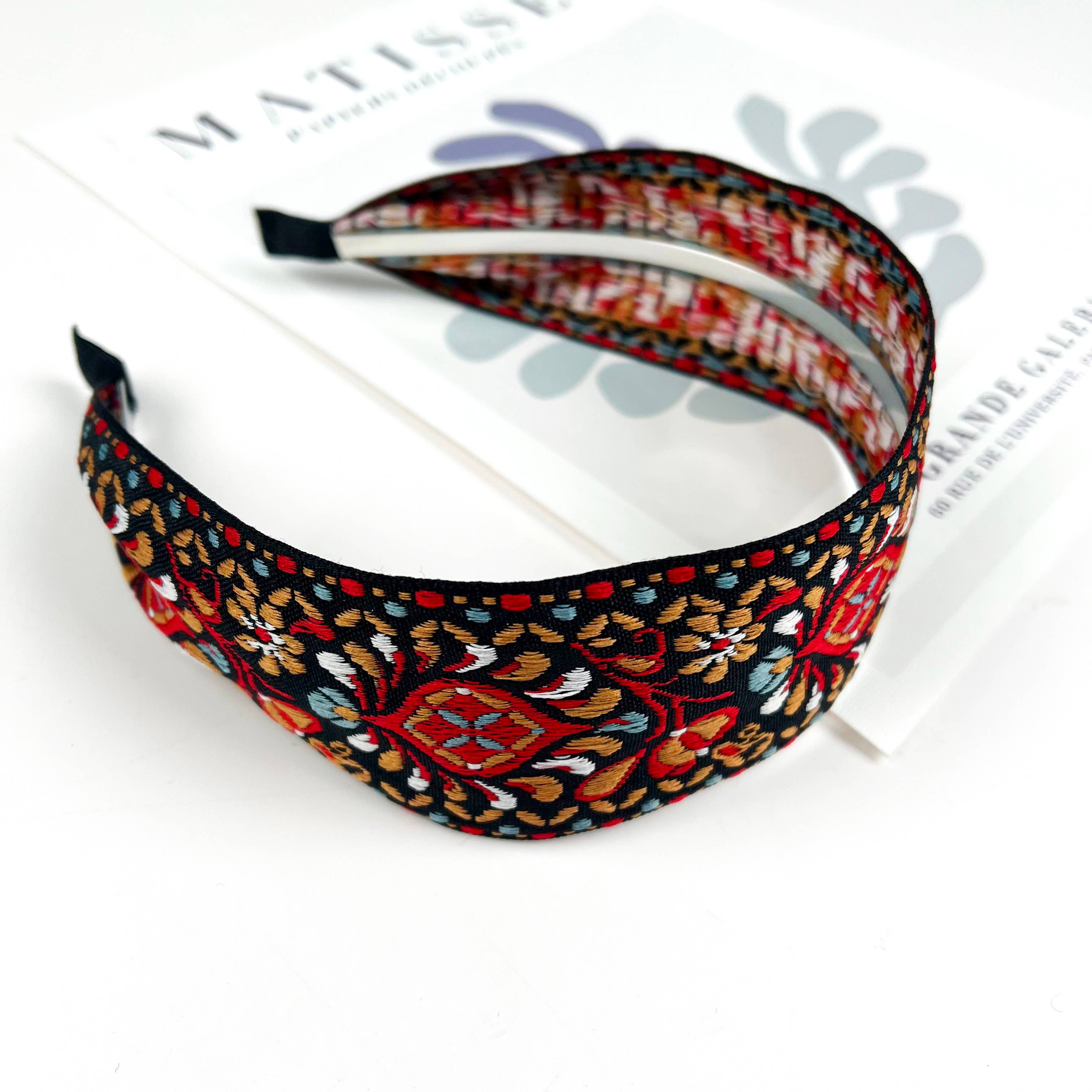 TheDivaSoap - Wholesale Fashion Headband - Women's - Boho ethnic style embroidered headband1