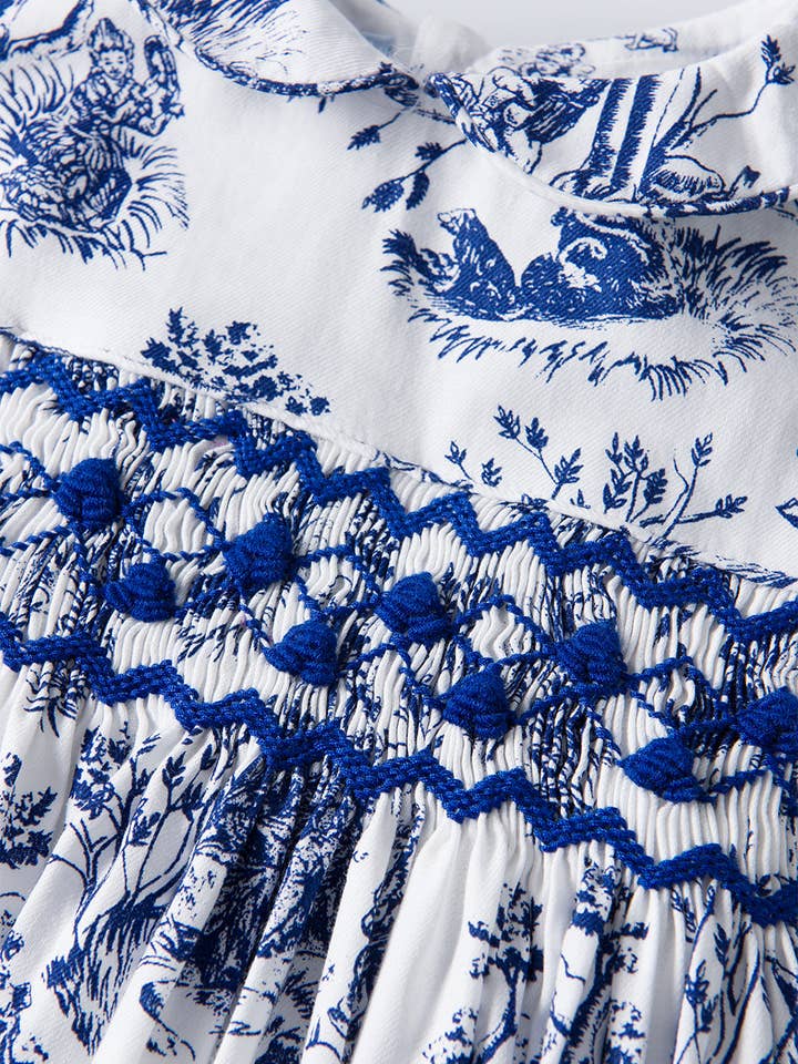 Annafie London Ltd - Wholesale Dress - Kids - GISELLE smocked dress5