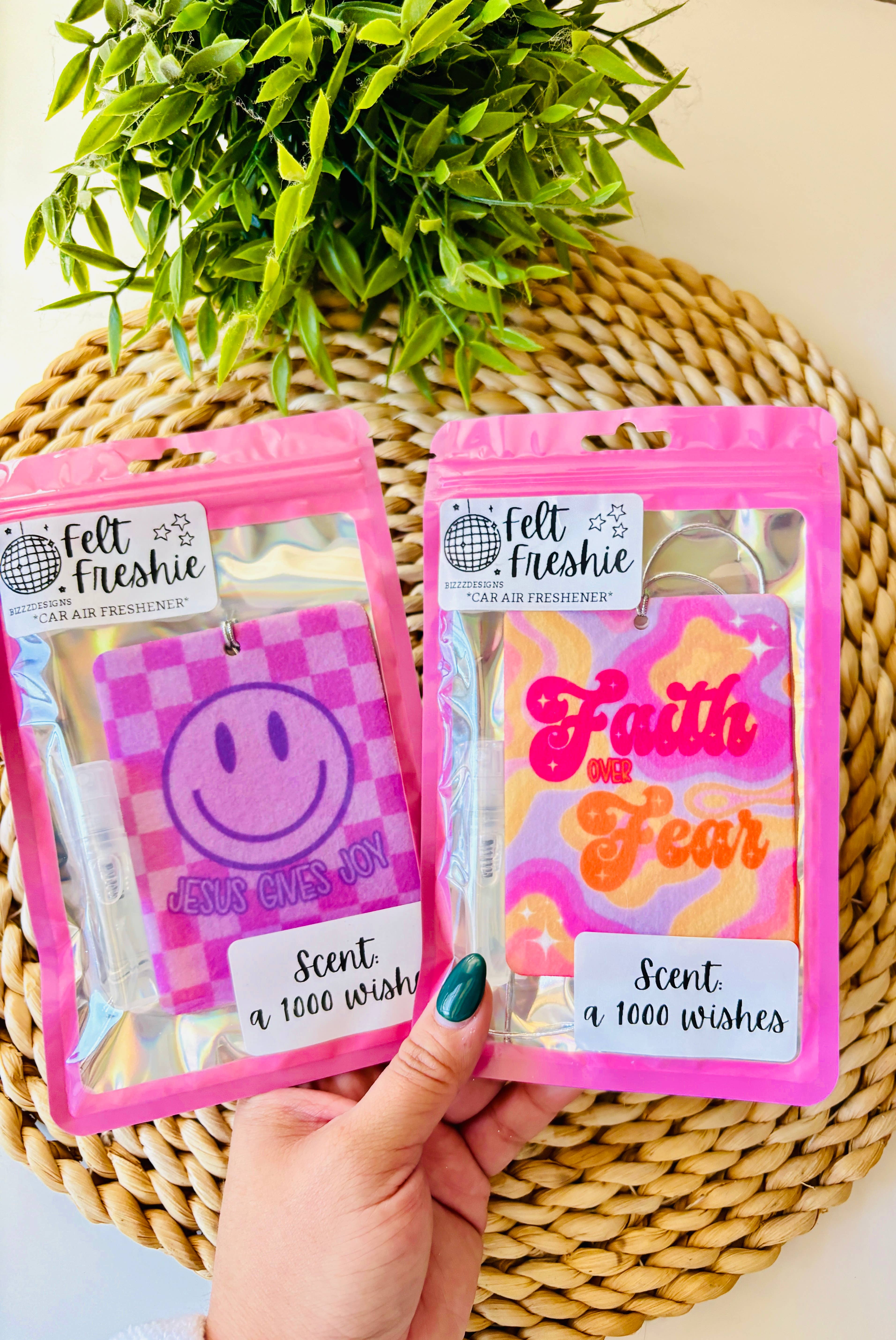 Bizzz Designs - Wholesale Car Freshener - Women's - Christian Girl Felt Freshies Boutique Freshie Air Freshener2