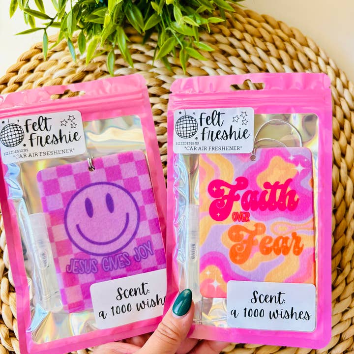 Bizzz Designs - Wholesale Car Freshener - Women's - Christian Girl Felt Freshies Boutique Freshie Air Freshener2