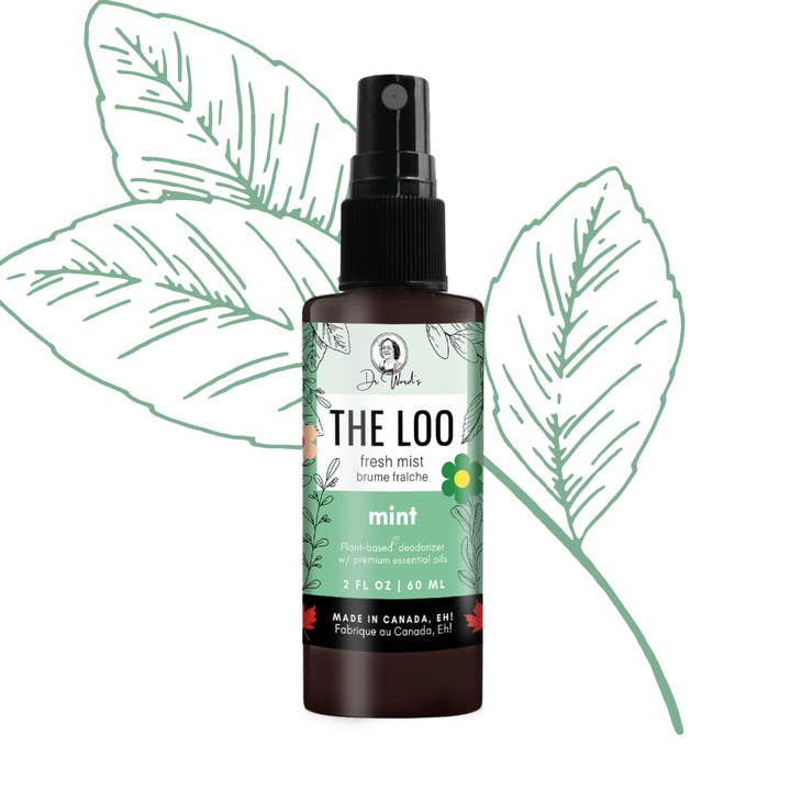 The Loo MINT - 100% natuurlijk, plantaardig - 2oz 60 ml voor wholesale door Dr. Ward's Fresh Mist