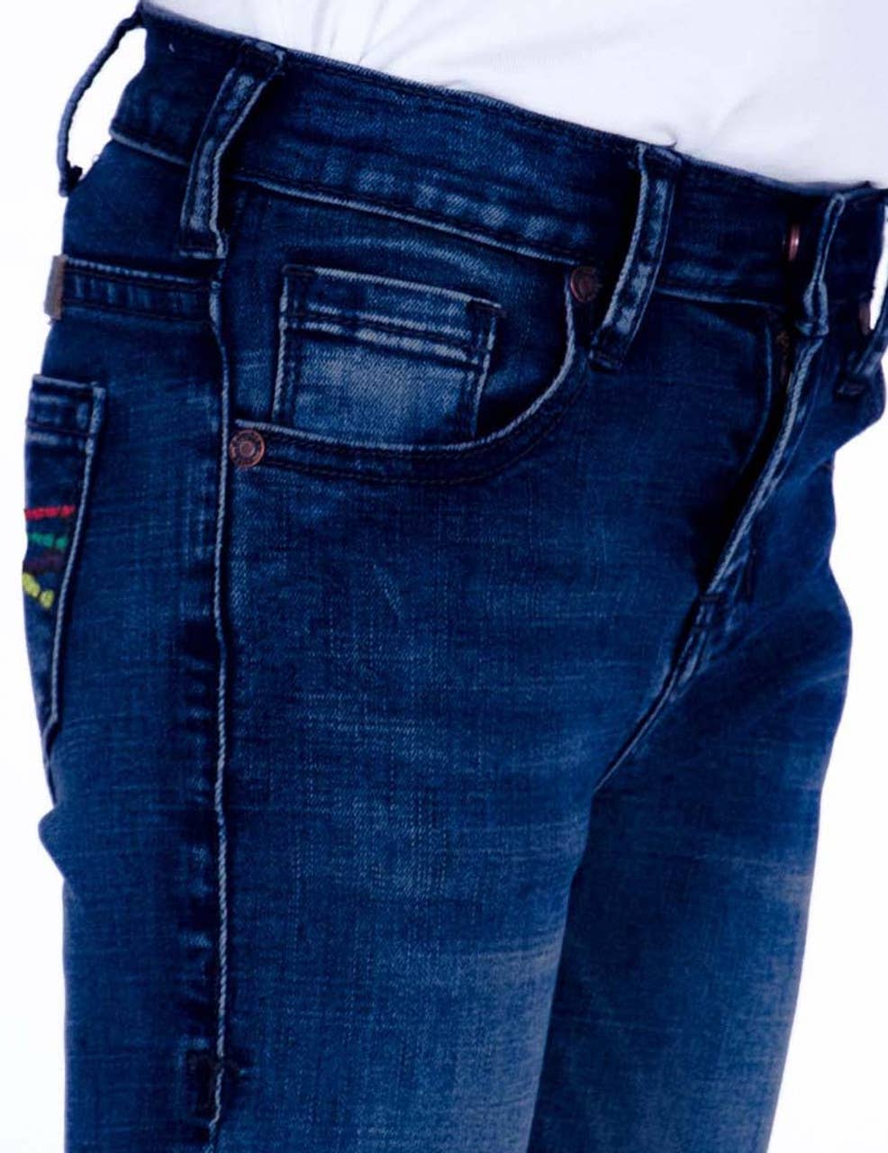 Dark Wash Girl's Ride Fast Trouser for wholesale on Faire6