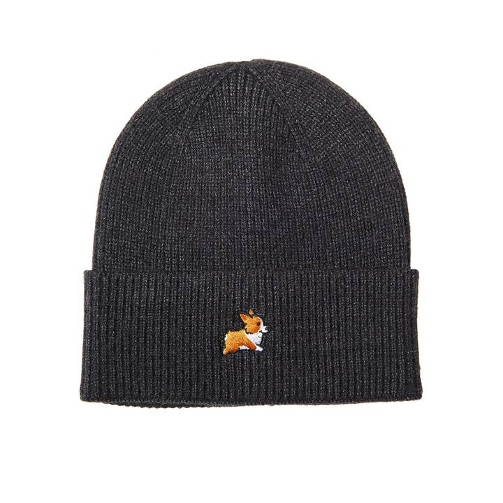 HATPHILE - Wholesale Beanie - Unisex - HatPhile Walking Corgi Embroidery Knit Beanie – Cozy Toque for Dog Lovers3