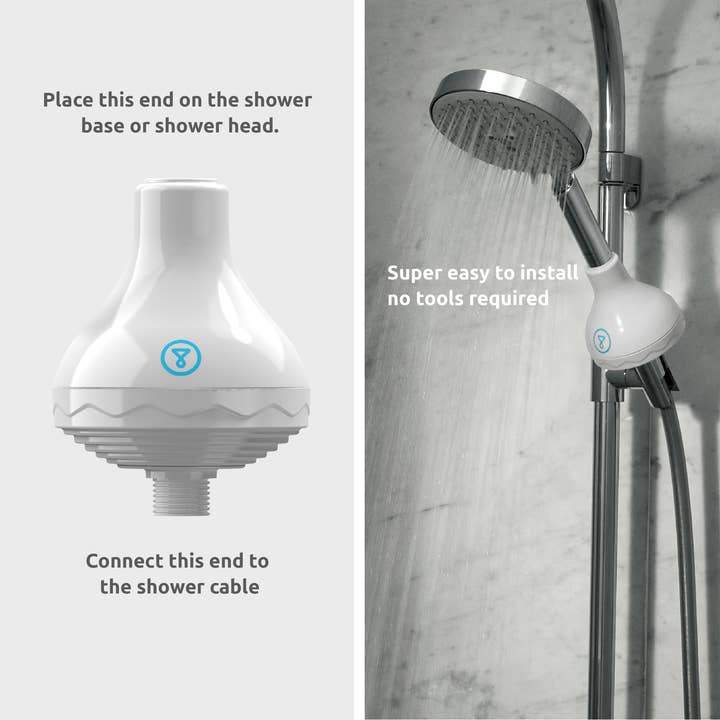 TAPP Water - Wholesale Water Filter - ShowerPro Starterpack White1