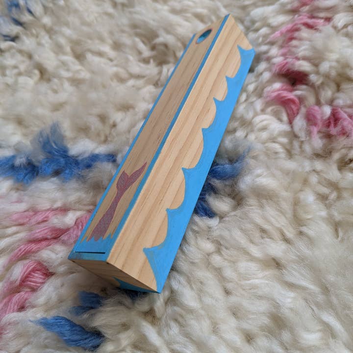 Foreignspell - Wholesale Decorative Box - A Mermaid Tail | Hand-Painted, One-of-a-Kind Wooden Box3