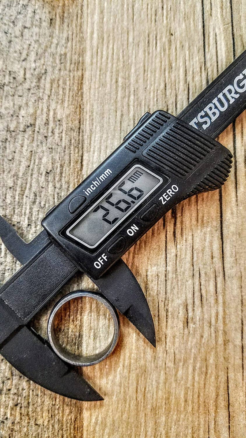 HomeTown Knives. – wholesale Band/Stackad Ring – HTK Damaskus Ring: Smidd & Handgjord2