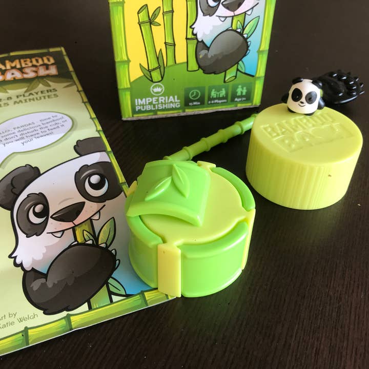 Mayday Games - Wholesale Stacking Game - Bamboo Bash 2-8 Player Panda Dexterity Game