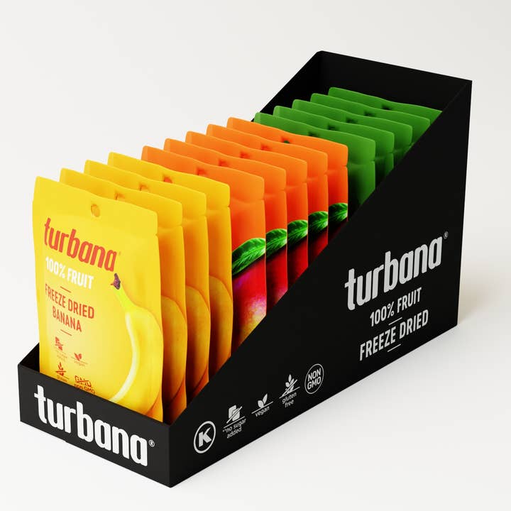 Turbana Freeze Dried Fruit Variety 0.42oz for wholesale by TURBANA