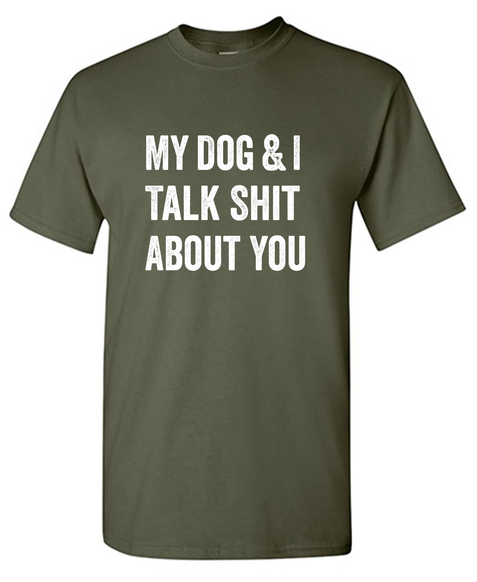 Feelin Good Tees - Wholesale Screen Printed T-Shirt - Unisex - My Dog And I Talk About You1