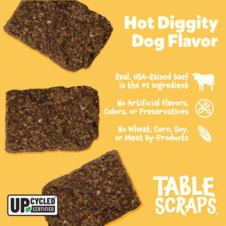 Table Scraps - Wholesale Pet Treats - Dog - Disney Table Scraps Hot Diggity Dog Flavor Dog Treats2