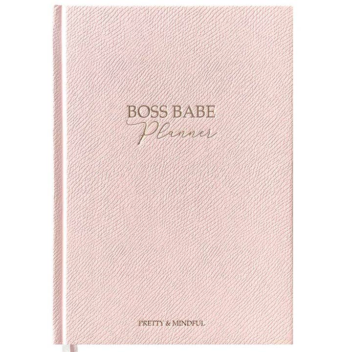 Pretty & Mindful - Wholesale Planner - Boss Babe Planner - daily planner for more success & self-care