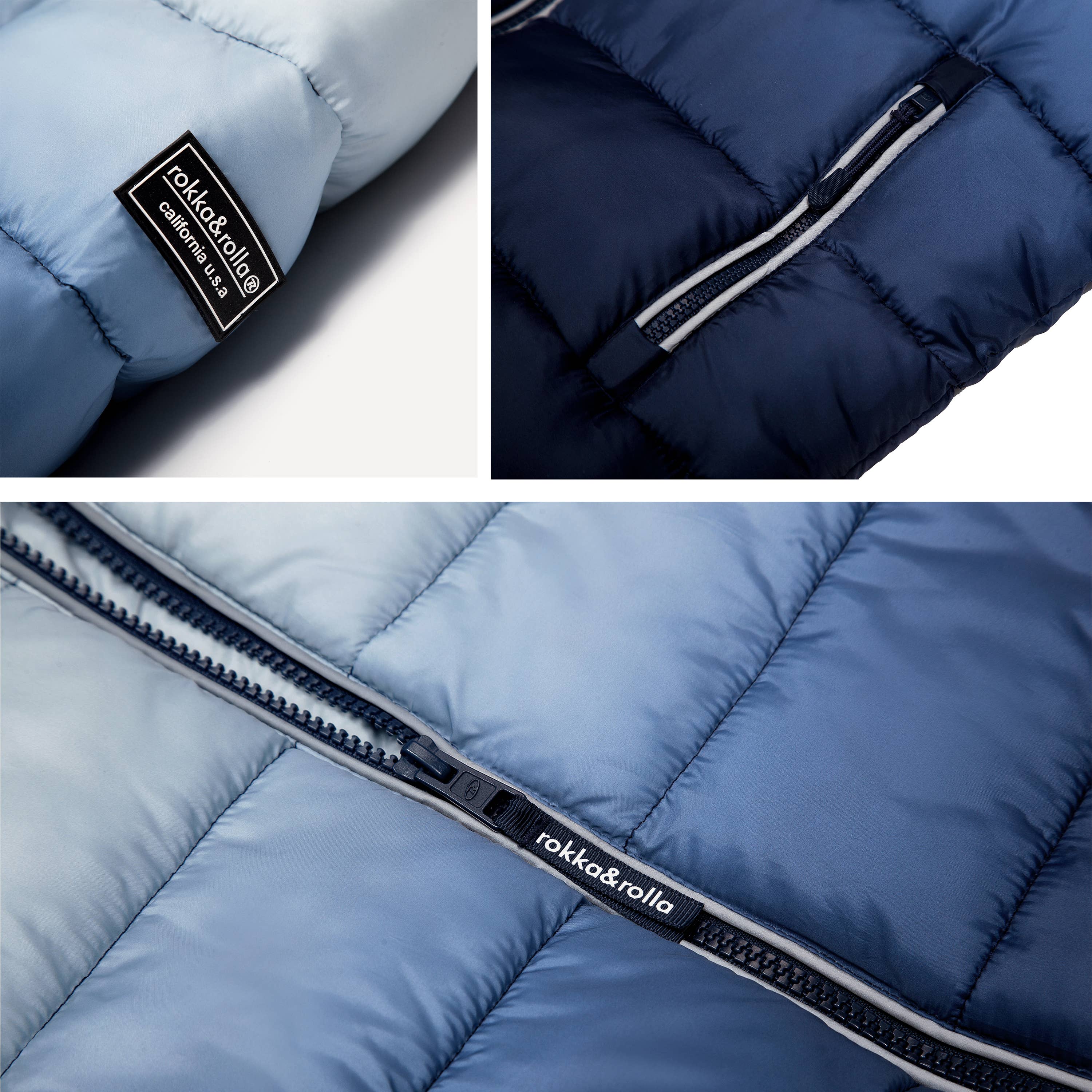 Rokka & Rolla - Wholesale Puffer Jacket - Kids - Boys' Heavy Winter Puffer Coat Bubble Jacket33