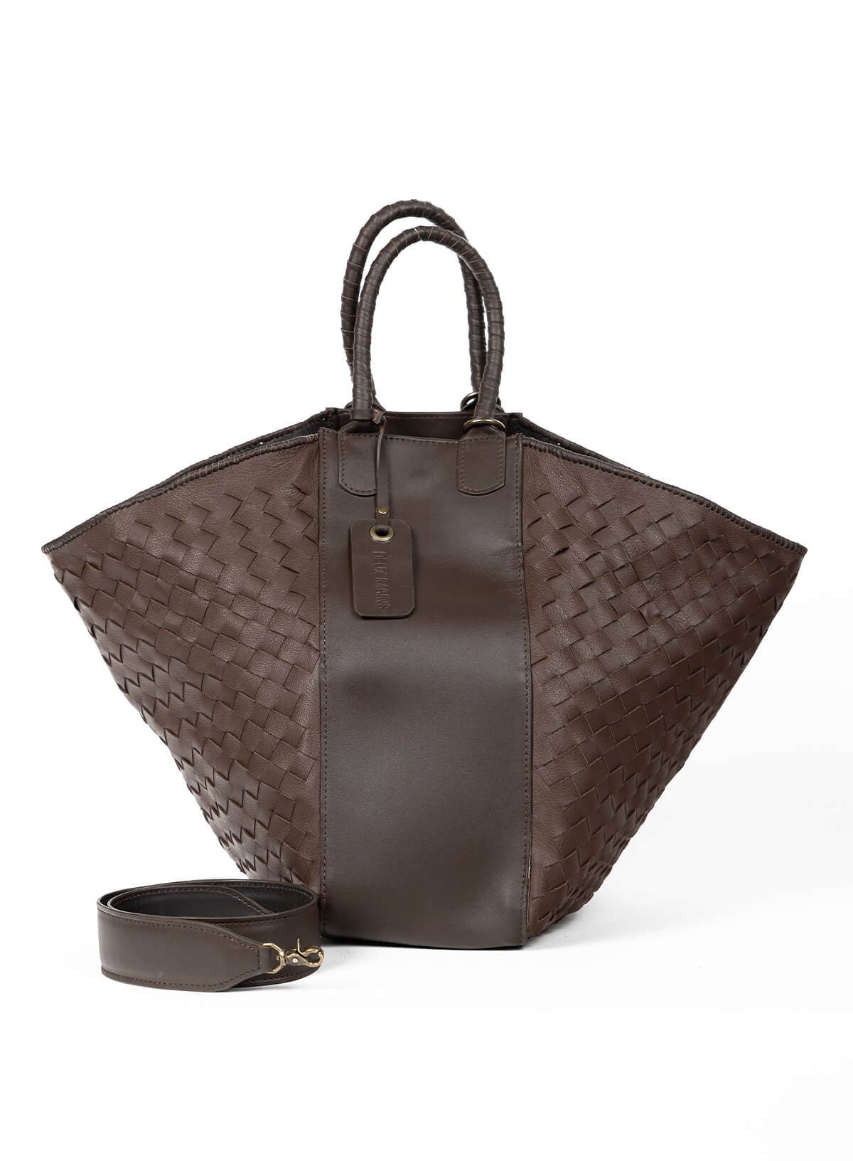 Deux Mains: Haiti Fair Trade - Wholesale Tote Bag - Women's - All Day Leather Tote8