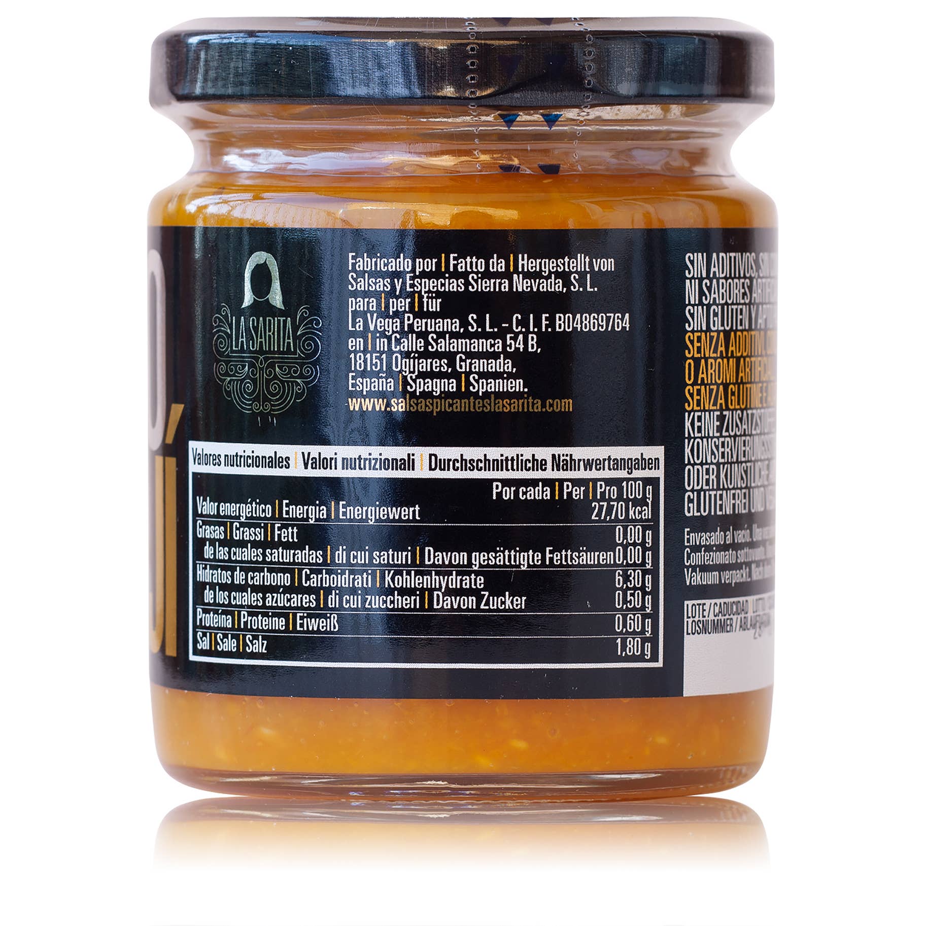 La Sarita | Peruvian Flavors - Wholesale Hot Sauce - Pure Chili 250 ml | 100% natural1