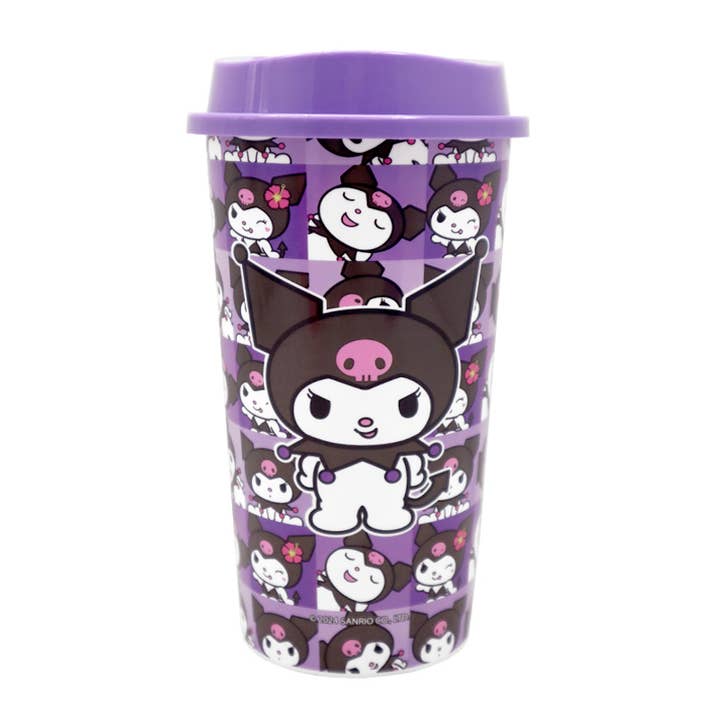 PINEAPPLE Beauty - Wholesale Drinking Glass/Cup - UPD JOPT Kuromi 20oz Tumbler Cup with Lid - 6 pcs