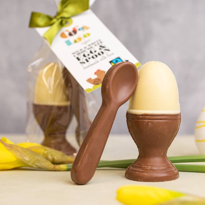 Ei en lepel — 6 x 100 g voor wholesale door Cocoa Loco