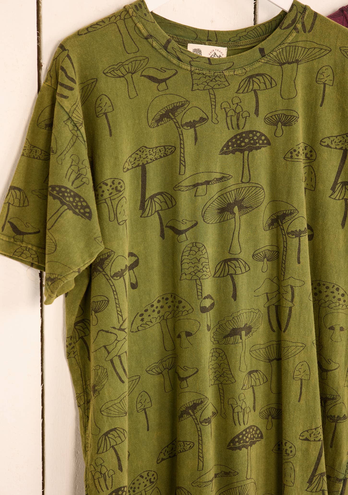 Namaste – wholesale T-shirt – Unisex – Mushroom T-Shirt4