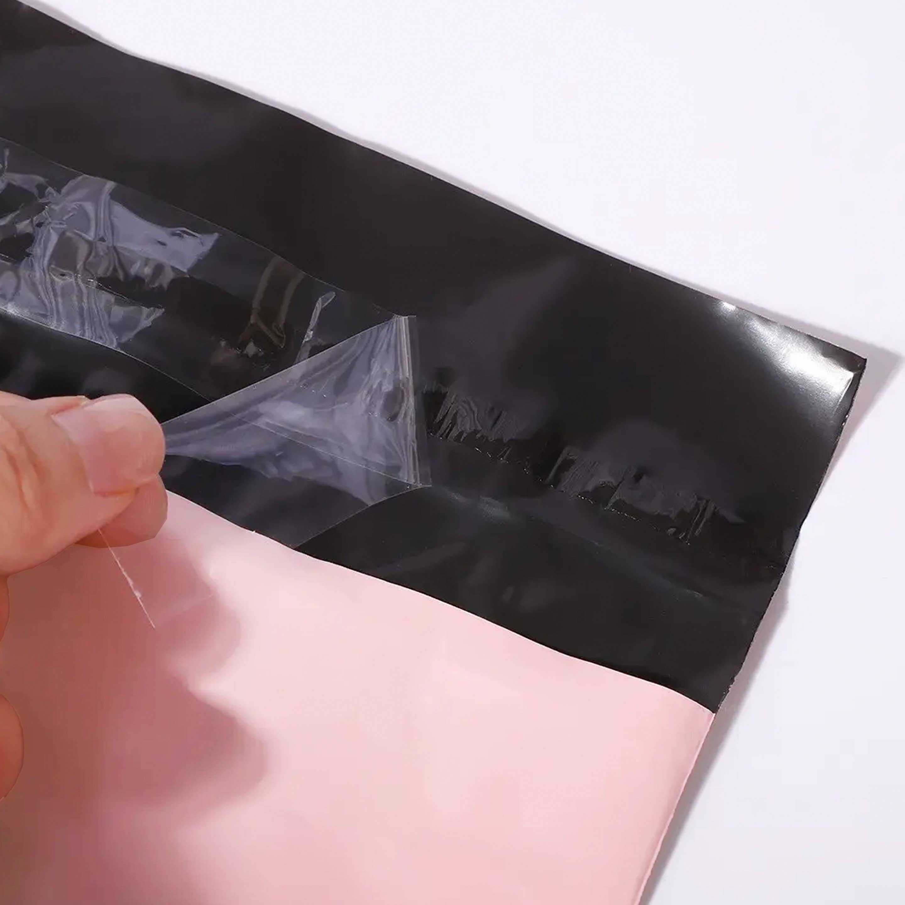 ByHome - Wholesale Envelopes - 100pc, 2 size pink Self-Sealing poly Mailing Bags w/ Handles3