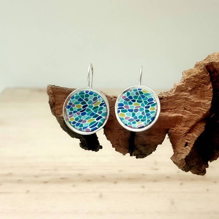 PASTACUITA – Engroshandel Hængeøreringe og creoløreringe – Modernistiske runde kroge øreringe, „Barcelona“ stil