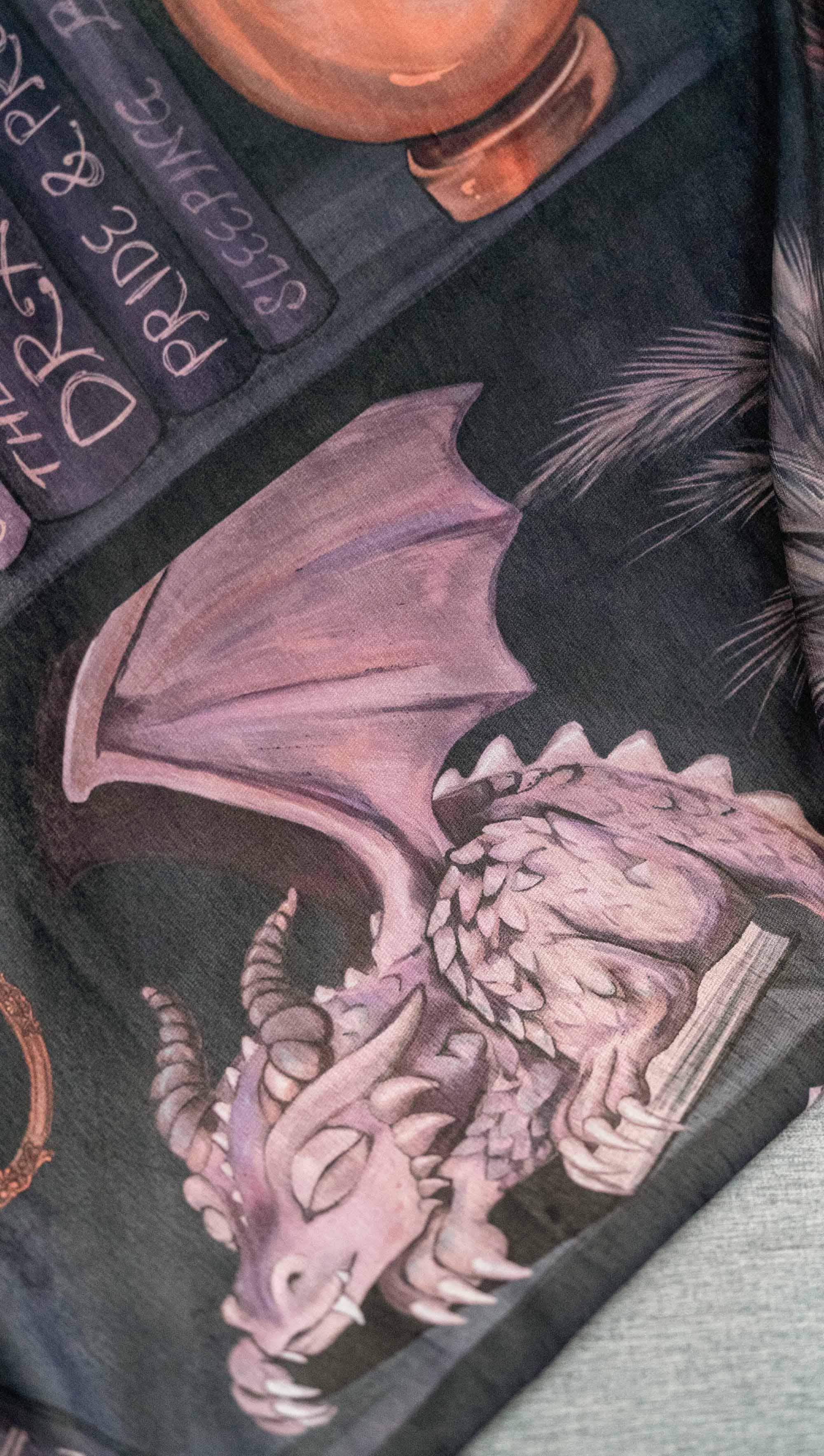 Eagle Rock Werkshop® - Wholesale Tapestry/Textile - Bookshelf - Chenille Tapestry with Tassels5