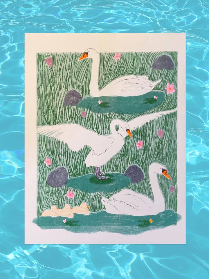 Swans for wholesale by mad dog studio