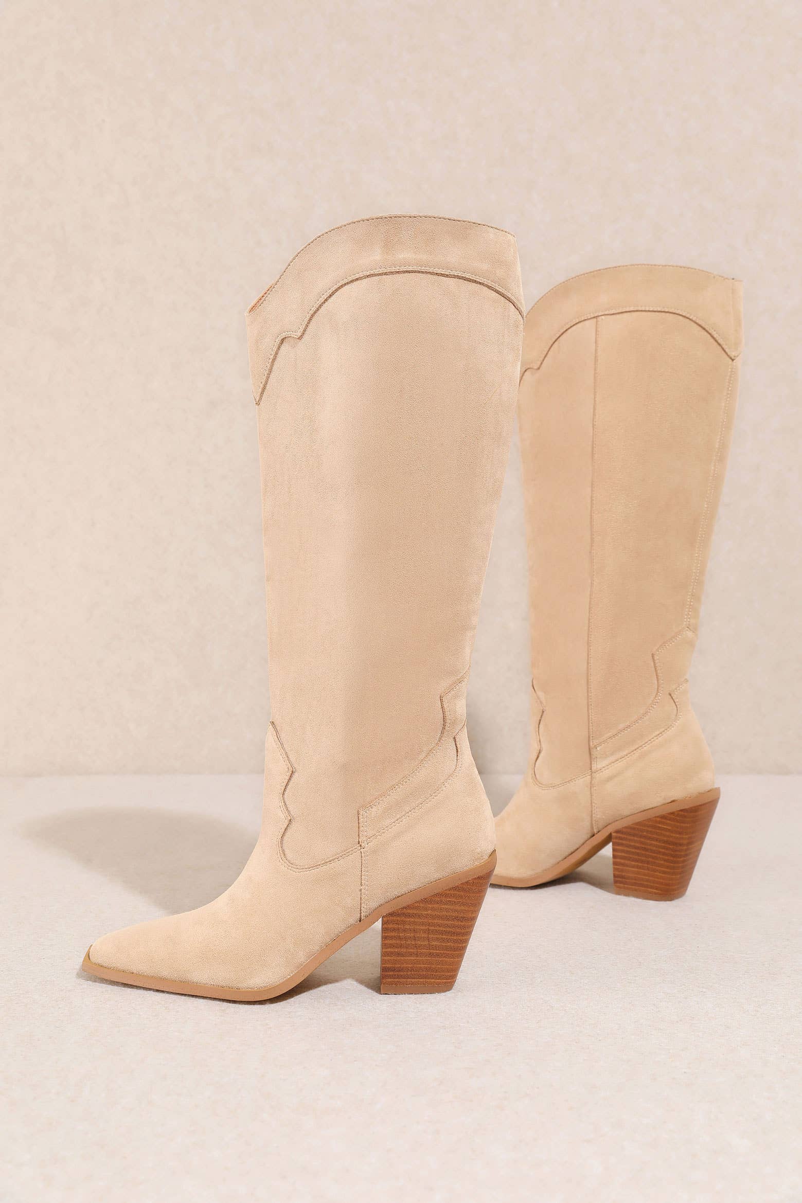 CCOCCI - Wholesale Boots - Women's - CLASSY BELOW THE KNEE WESTERN BOOTS1
