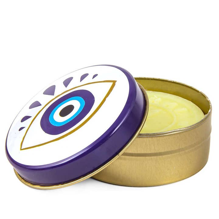 Nai Gifts - Wholesale Bar Soap - Natural Olive Oil Soap in Metal Box Evil Eye Design14