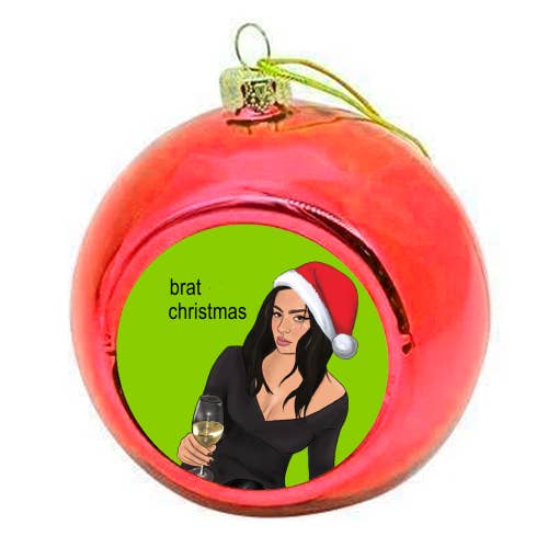ART WOW – wholesale Ornament – Christmas Baubles 'brat christmas'3