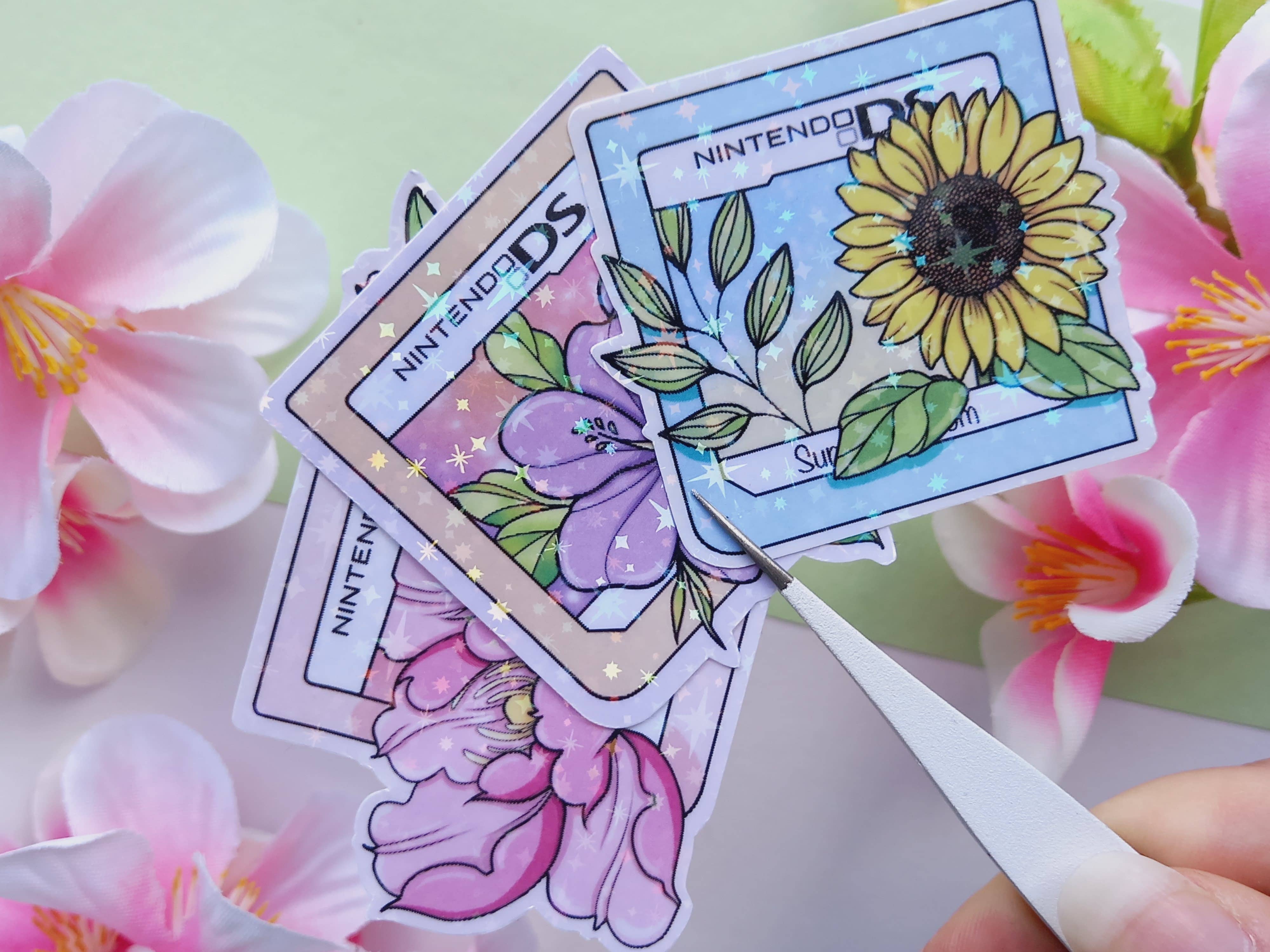 Arthelios Studio - Wholesale Sticker - Stickers “Floral Rom DS”4