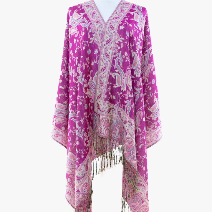 Original USA - Wholesale Scarf - Women's - Floral Paisley Pashmina11