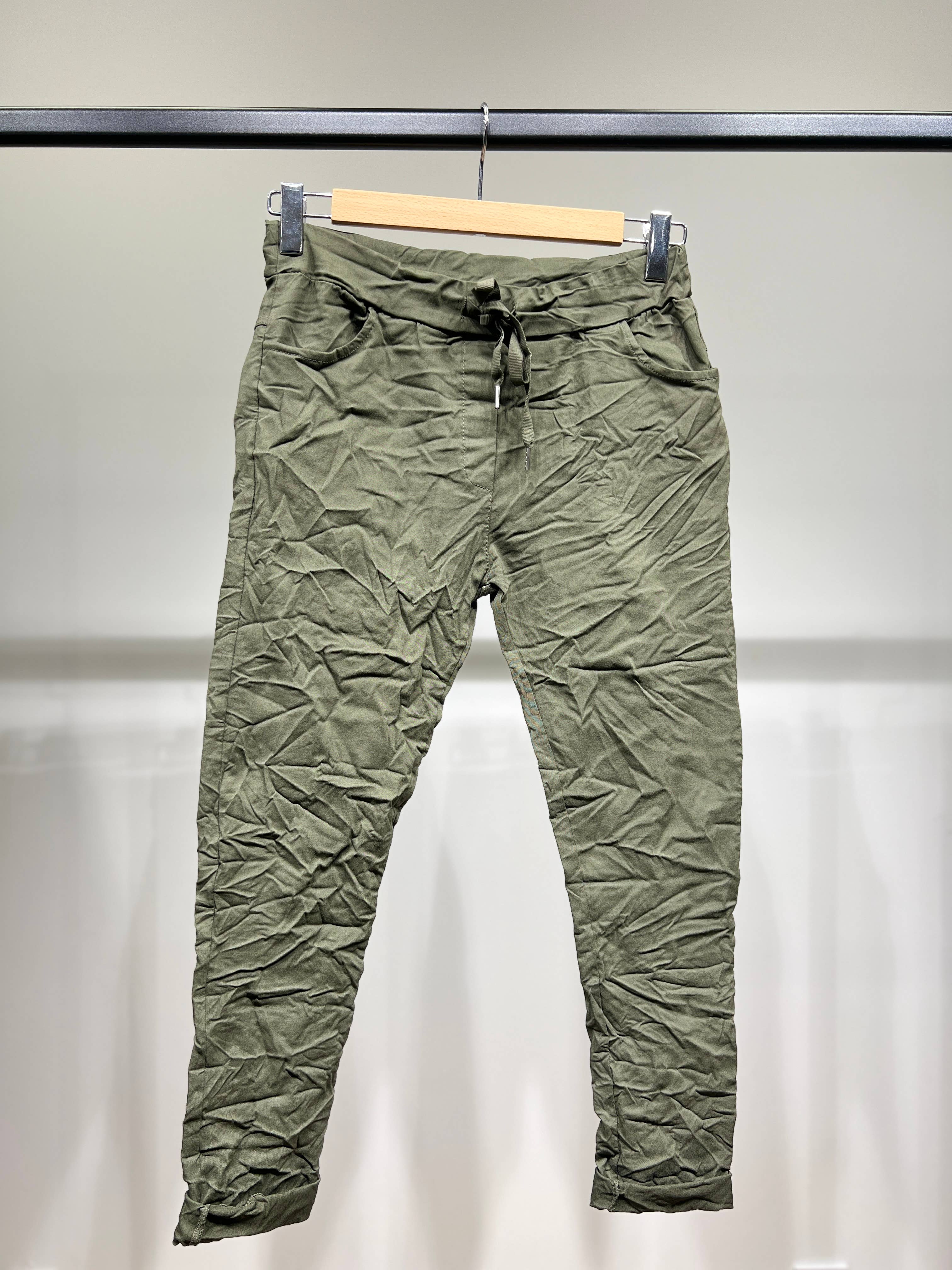 L'Emotion – wholesale Pants – Women's – Stretch Viscose Drawstring Jegging Pants7