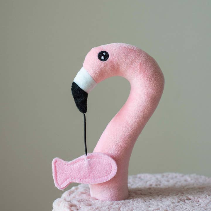 PetPals Group - Wholesale Pet Scratcher - Cat - Catry Flamingo Cat Tree with Scratching Ramp