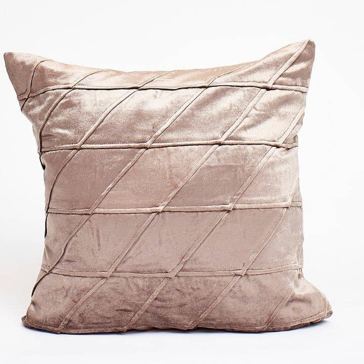 House Of Harkaari - Vente Coussin décoratif - Coussin carré incliné en écailles de poisson