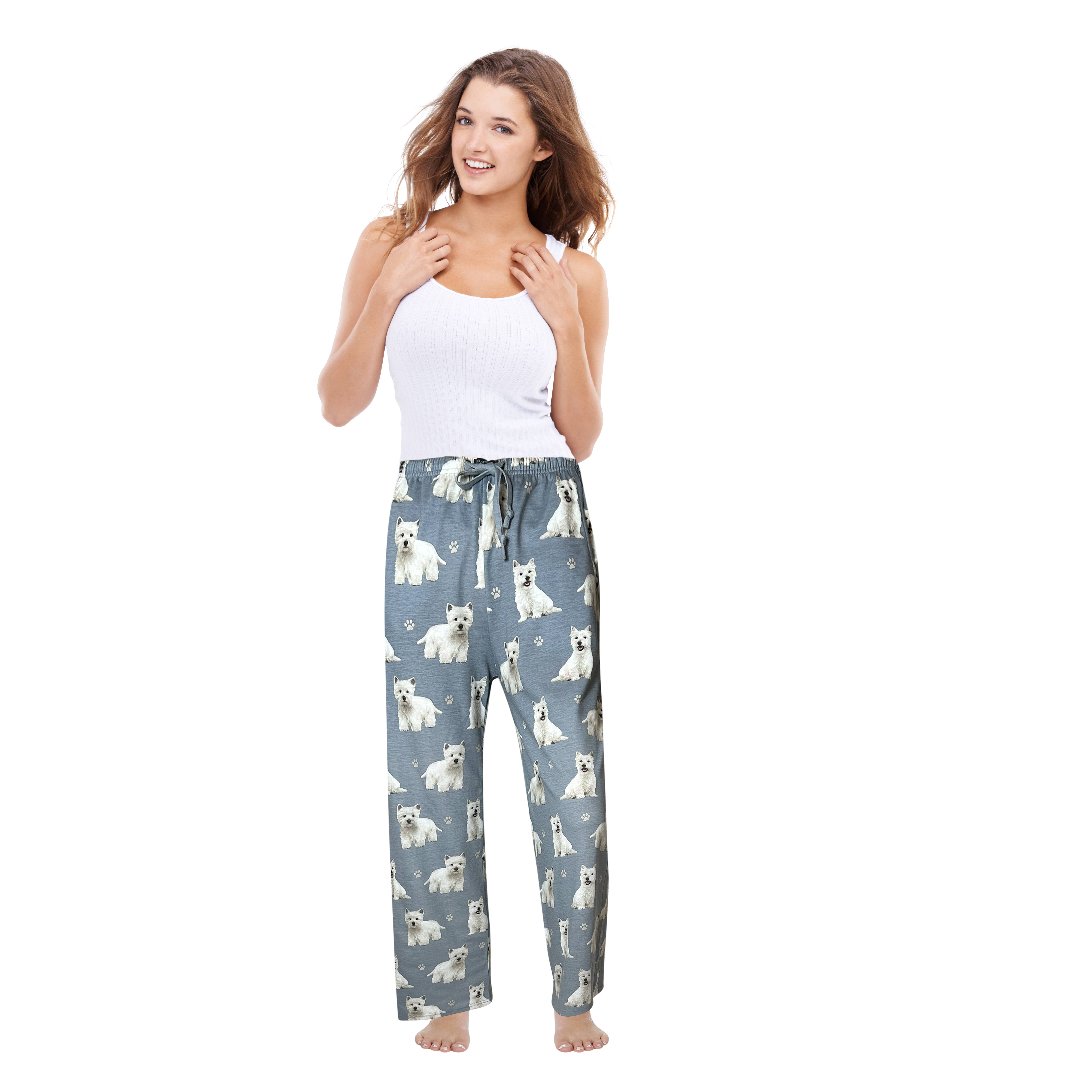 E&S Pets - Wholesale Sleepwear Bottom - Women's - Westie Pajama Bottoms - Pet Lover Pajama Pants6
