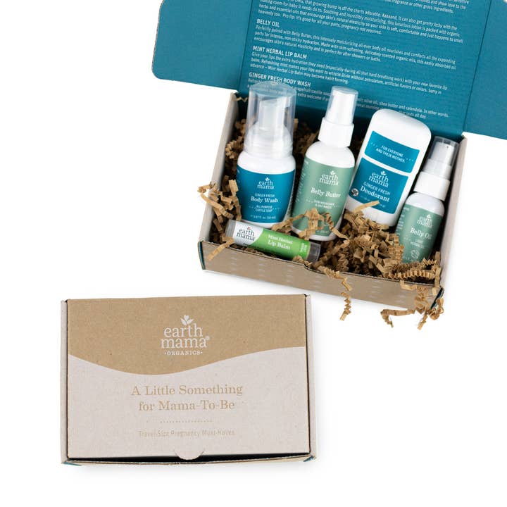 Earth Mama Organics - Wholesale New Mom Gift Box/Set - A Little Something For Mama-To-Be