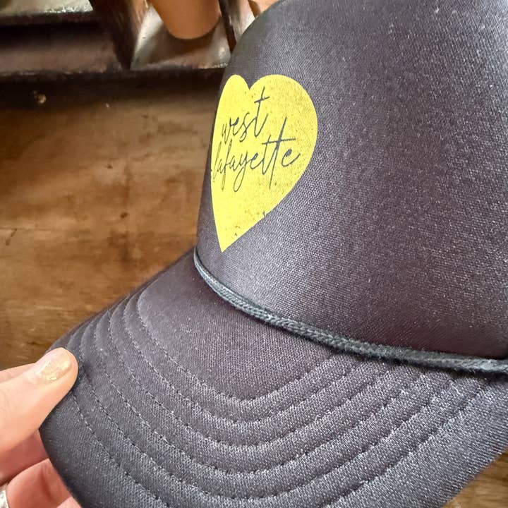 Left Grain - Wholesale Baseball Cap - Unisex - Love West Lafayette Foam Hat